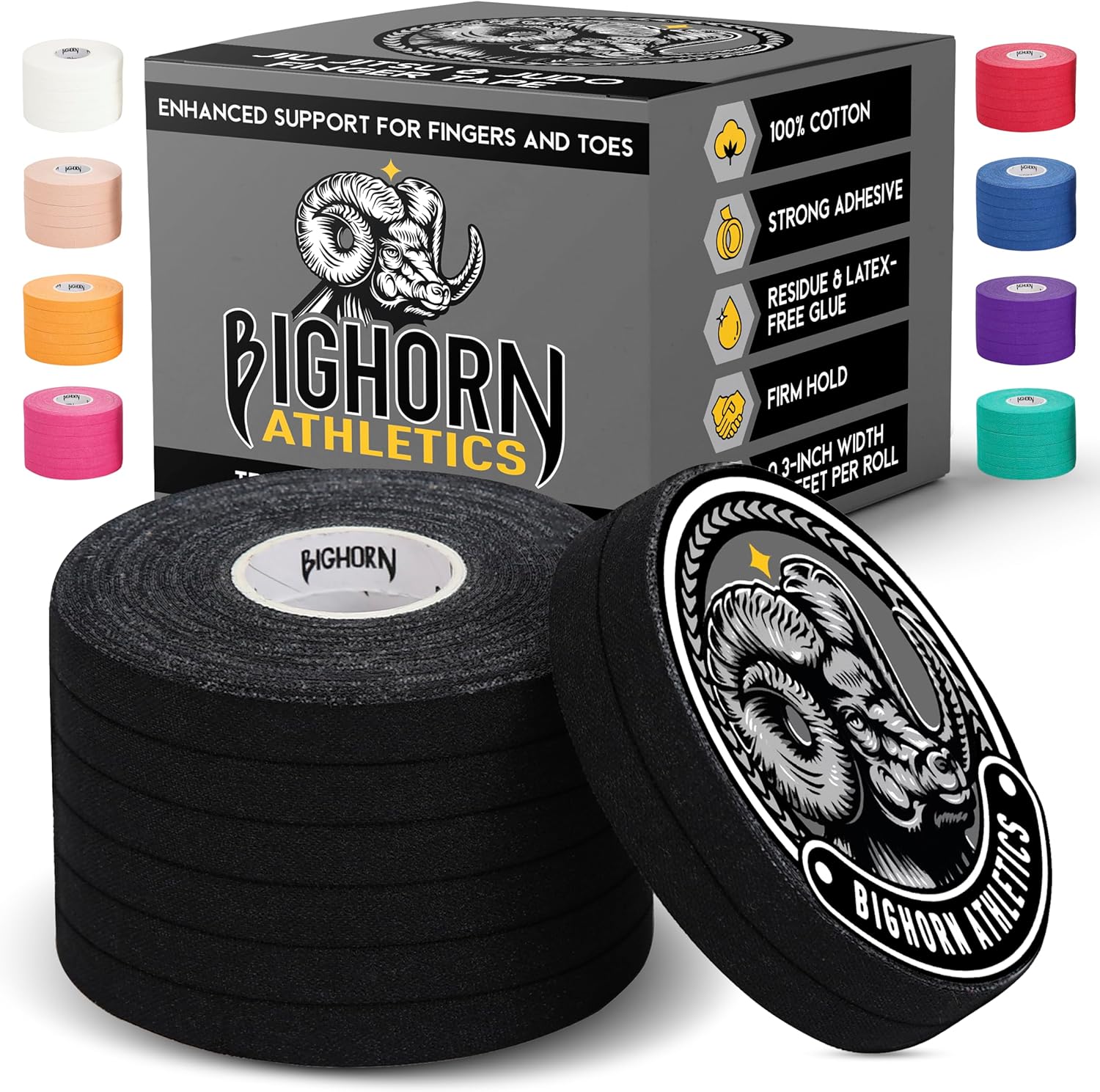 Finger Tape Athletic - Jiu Jitsu Finger Tape | Residue-Free