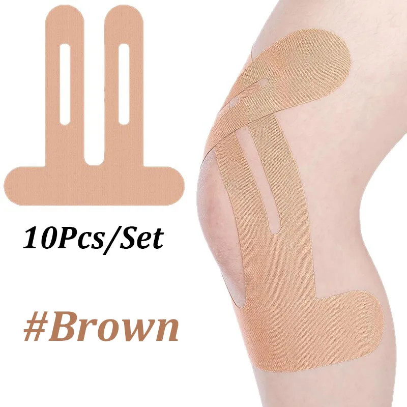Finger Tape Athletic - 10PCS Precut Kinesiology Tape For Knees,Waterproof