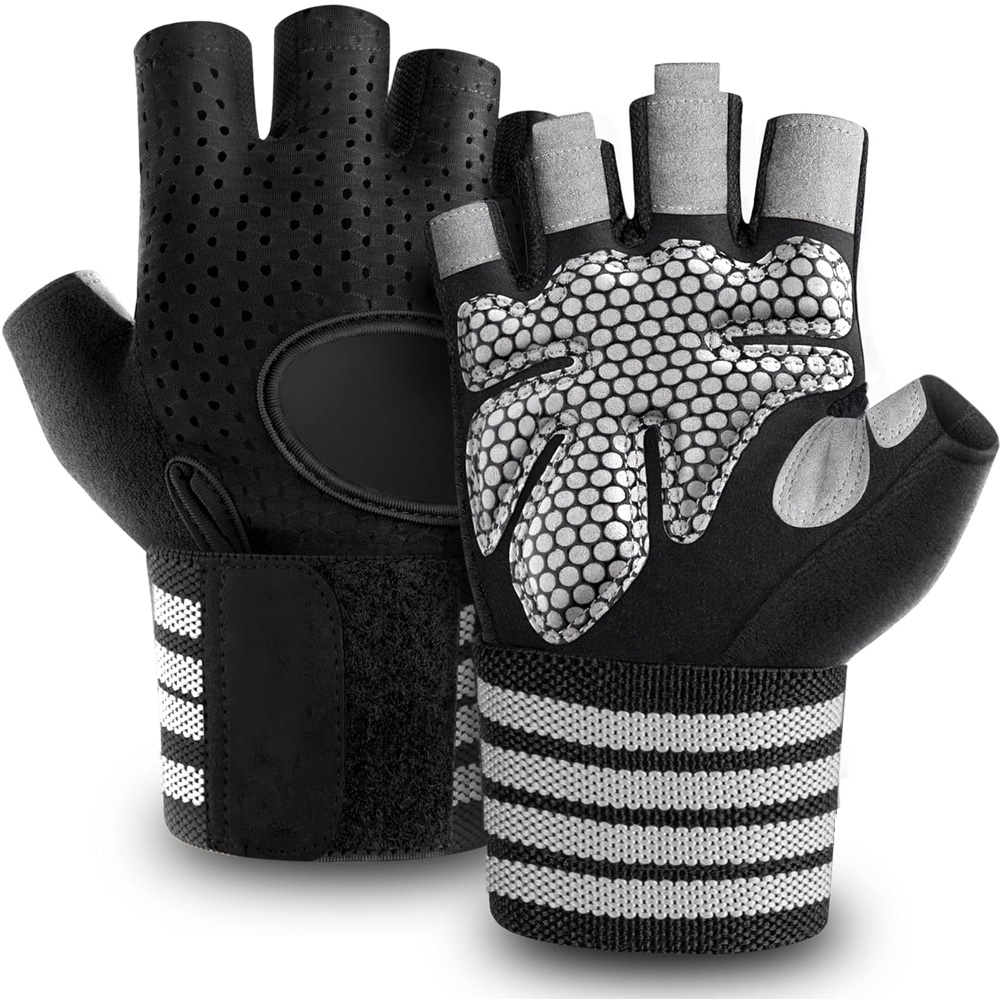 Fitness Gloves with Wrist Supp - Crossfit Gear For Men avaliação e preço