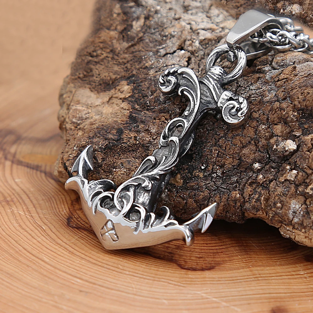 Punk Vintage Stainless Steel A - Battle Rope Anchor avaliação e preço