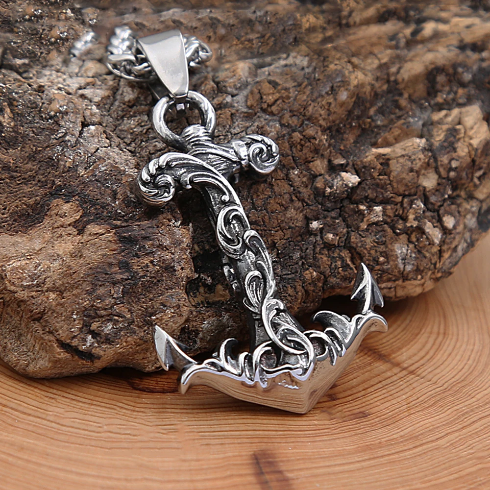 Punk Vintage Stainless Steel A - Battle Rope Anchor avaliação e preço