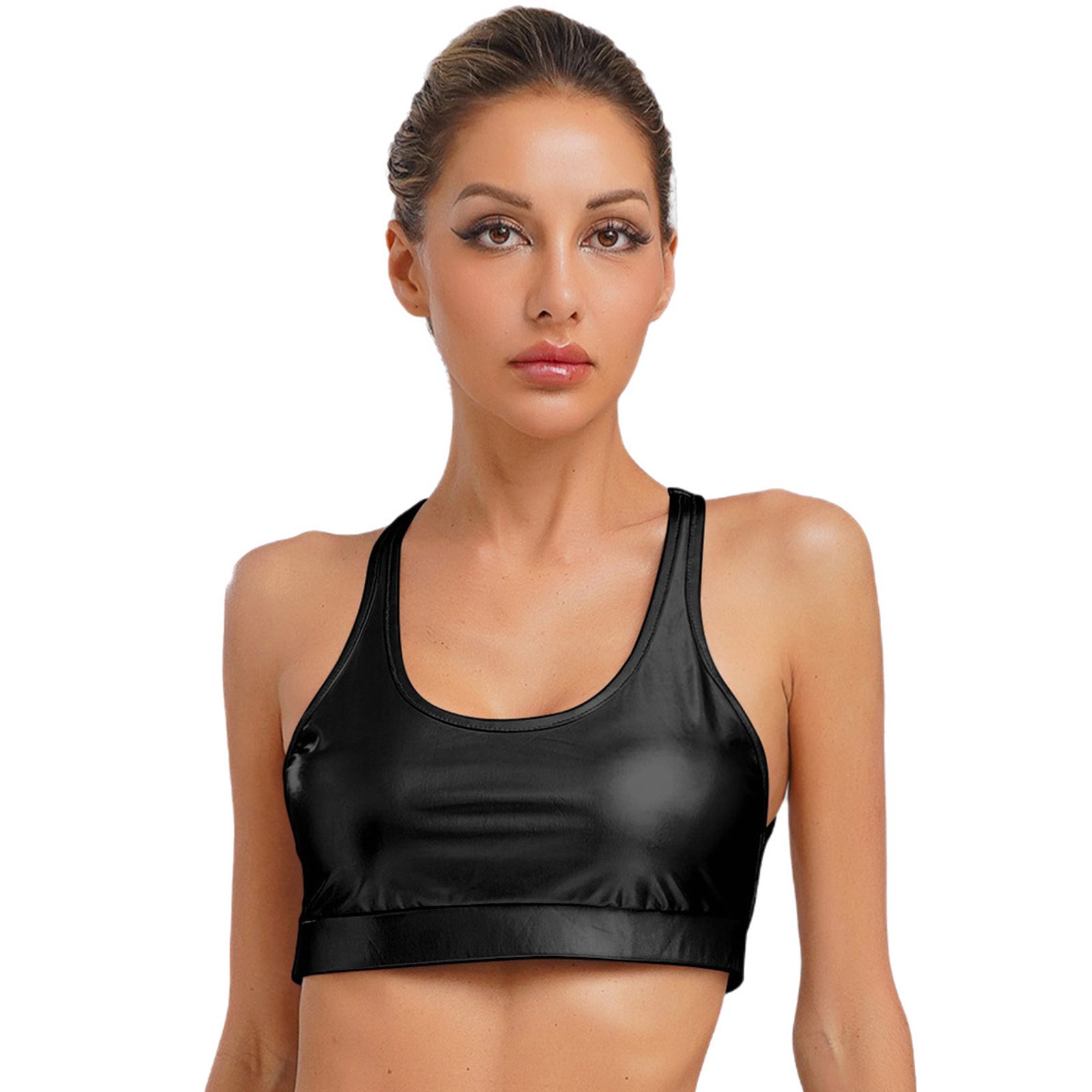 Metallic Sport Vest Top Women  - Crossfit Vest avaliação e preço