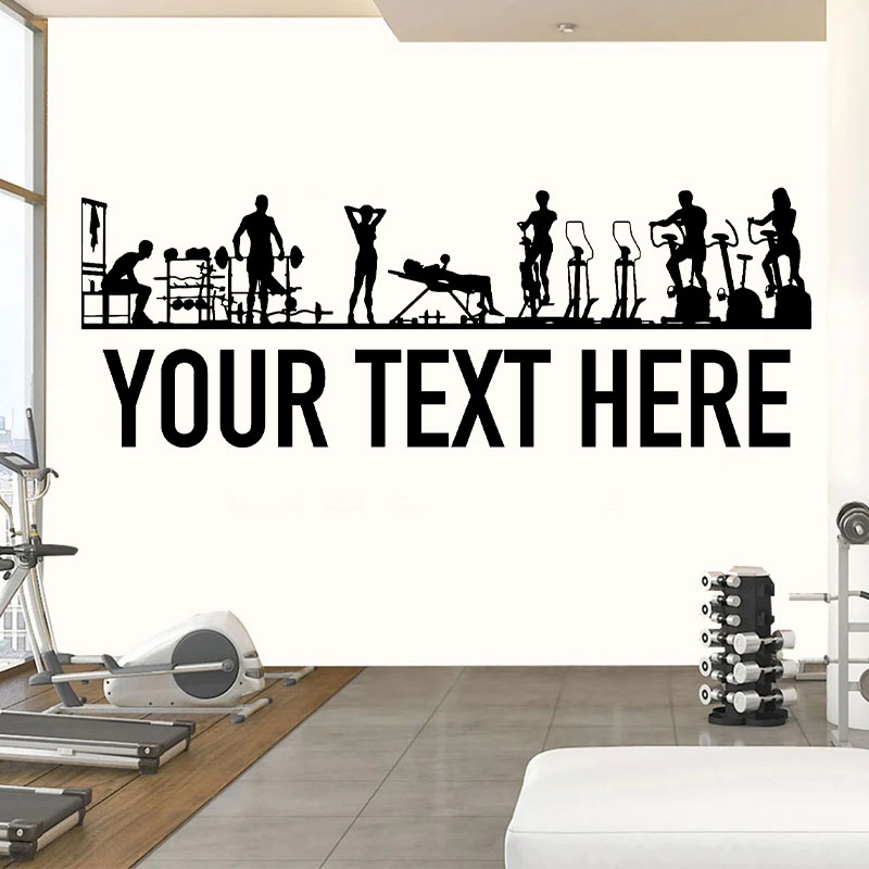 Gym People & Equipment Wall De - Crossfit Workout With Equipment avaliação e preço