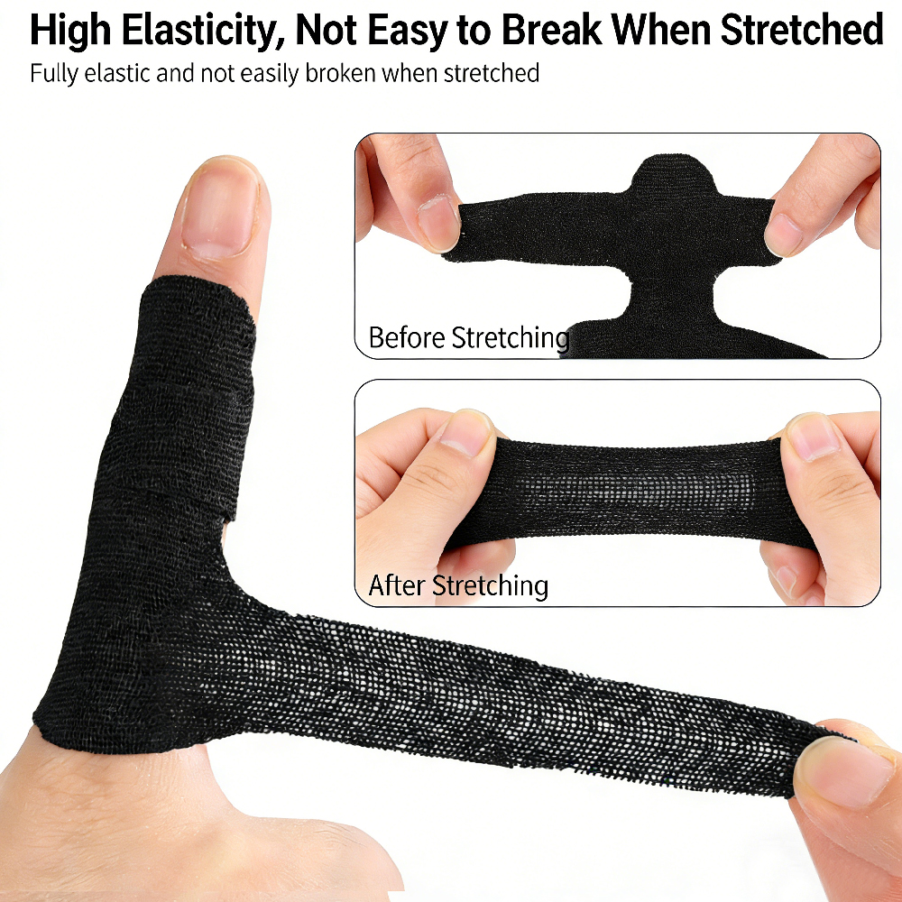 10PCS Kinesiology Tape for Fin - Finger Tape Athletic avaliação e preço