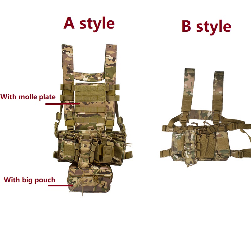 D3CR Chest Rig Vest Multicam B - Crossfit Gear For Men avaliação e preço