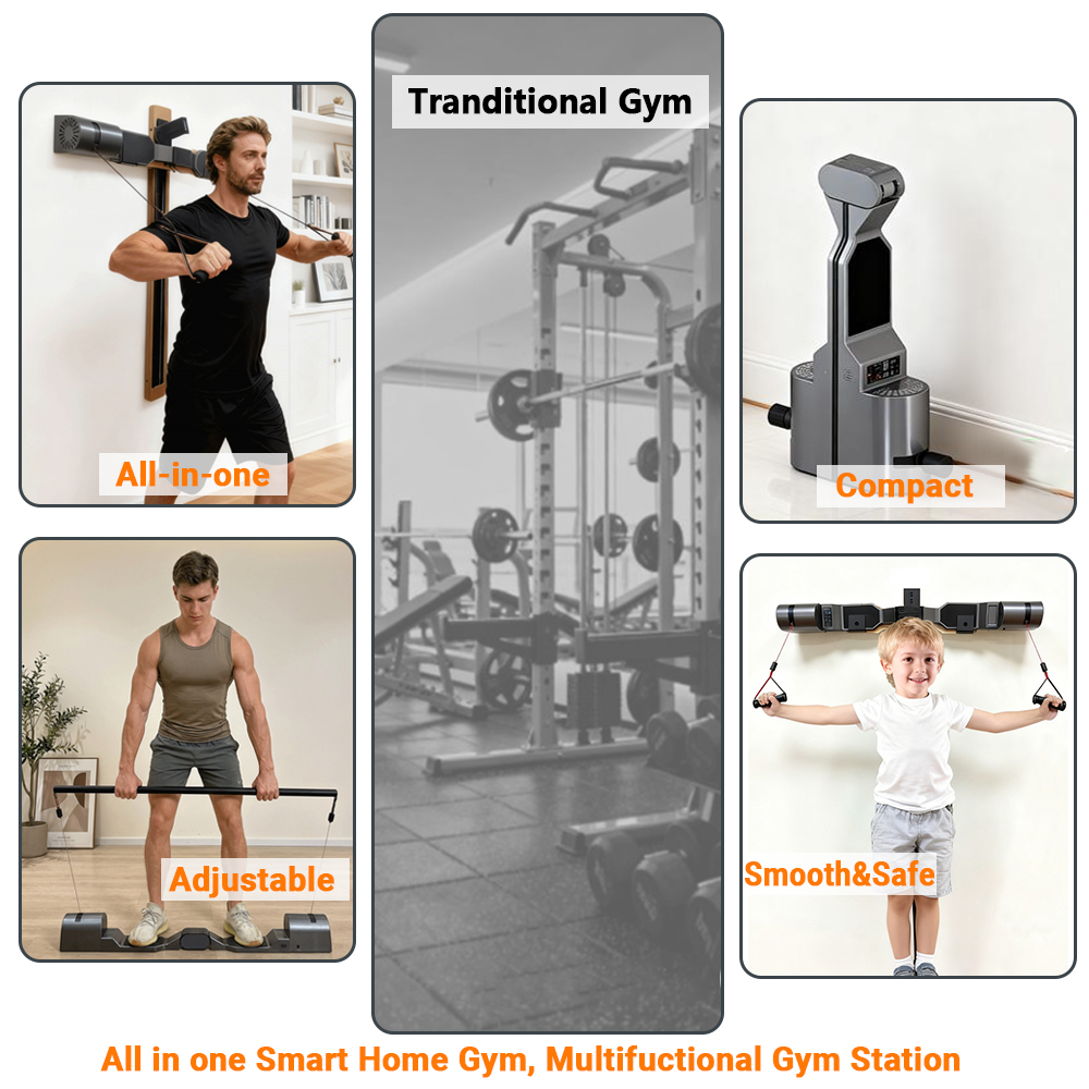 Multi-Function Home Gym Equipm - Crossfit Workout With Equipment avaliação e preço