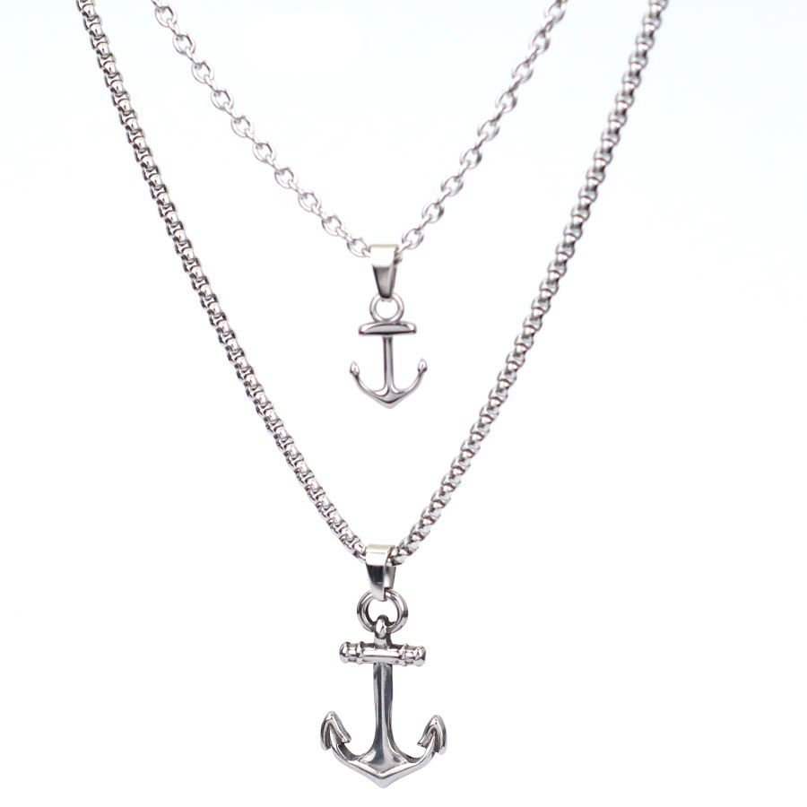 Hiphop Anchor Necklace For Men - Battle Rope Anchor avaliação e preço