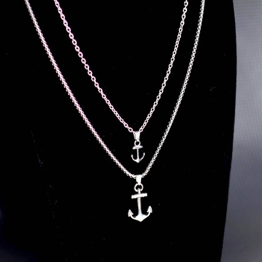 Hiphop Anchor Necklace For Men - Battle Rope Anchor avaliação e preço
