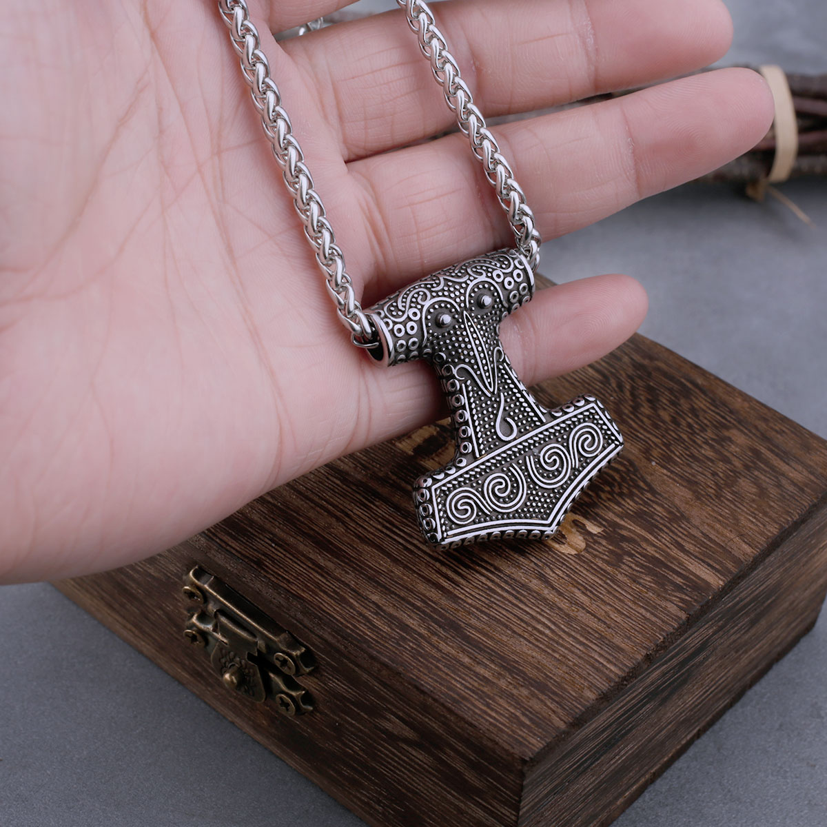 Nordic Viking Thor's Hammer Mj - Battle Rope Anchor avaliação e preço