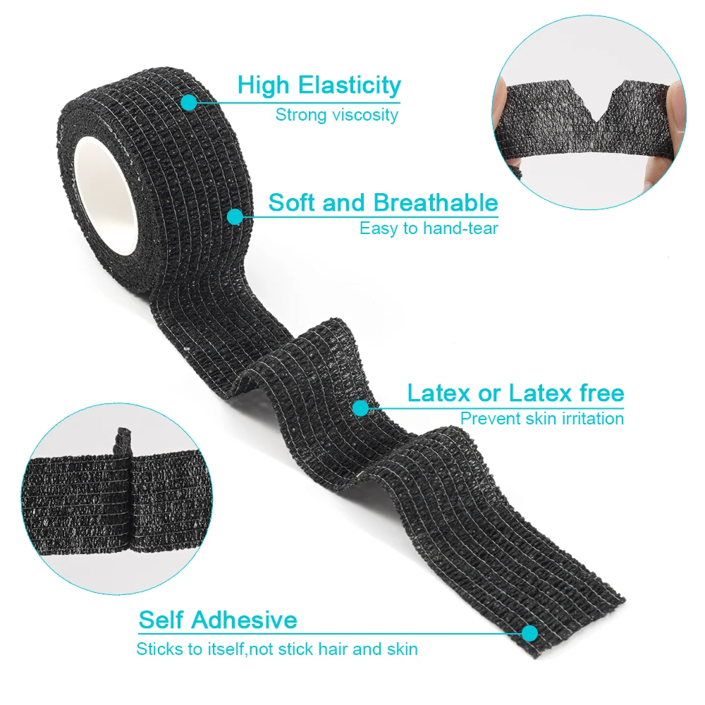 10 Rolls Athletic Wrap Tape Se - Finger Tape Athletic avaliação e preço