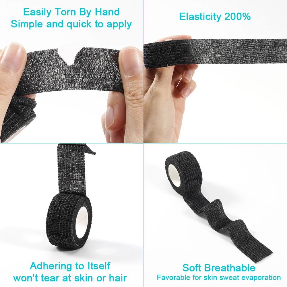 10 Rolls Athletic Wrap Tape Se - Finger Tape Athletic avaliação e preço