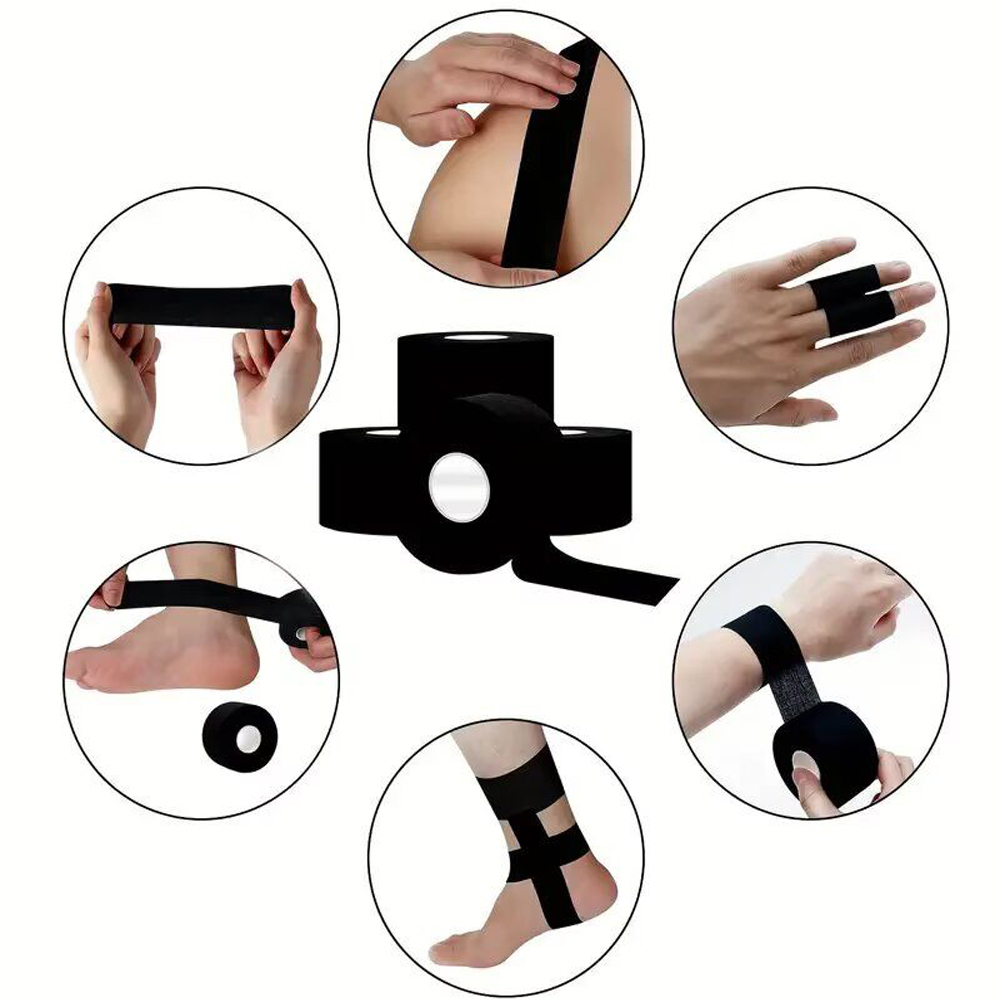 3Rolls White Sports Athletic B - Finger Tape Athletic avaliação e preço