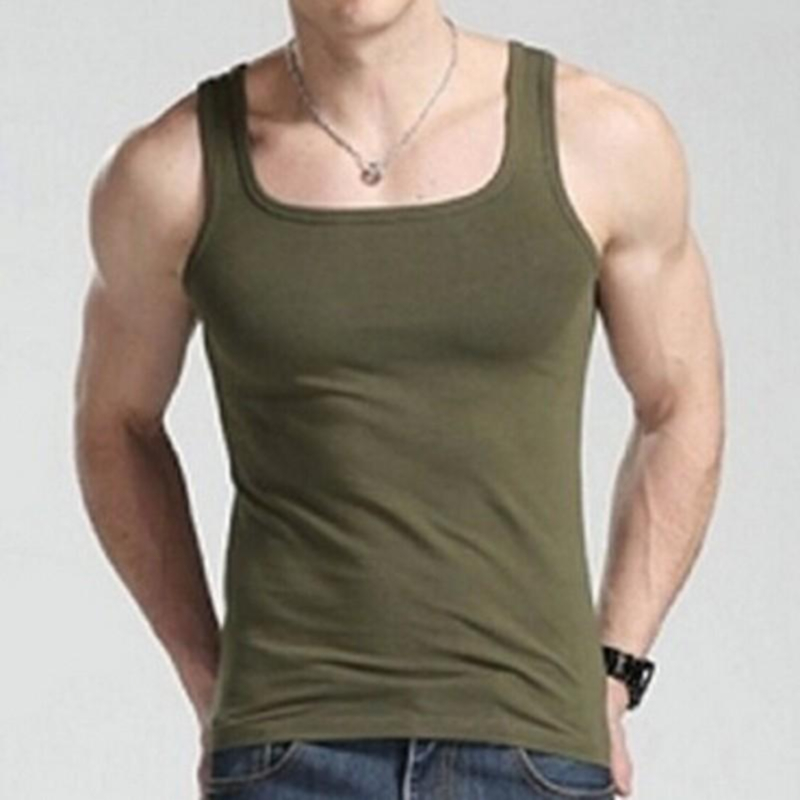 Men Sports Vest Sleeveless Squ - Crossfit Vest avaliação e preço