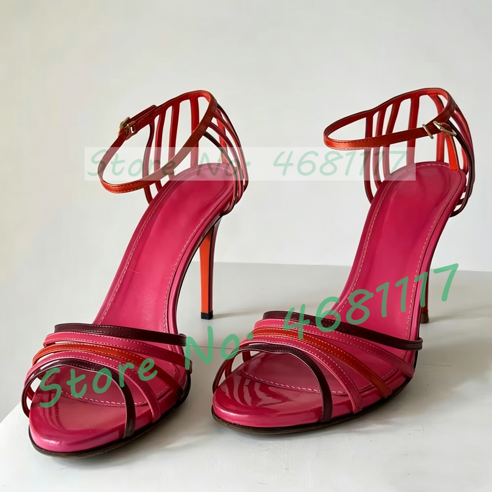 Black Caged Open Toe High Heel - Crossfit Ladies avaliação e preço
