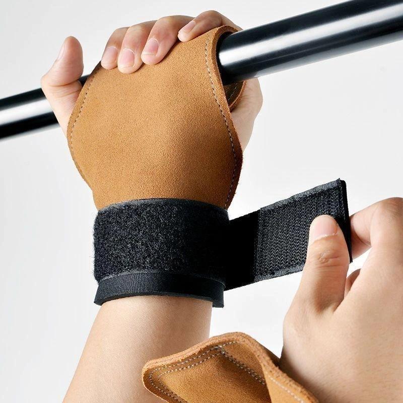 Gym Grips Gloves Weightlifting - Crossfit Workout With Equipment avaliação e preço