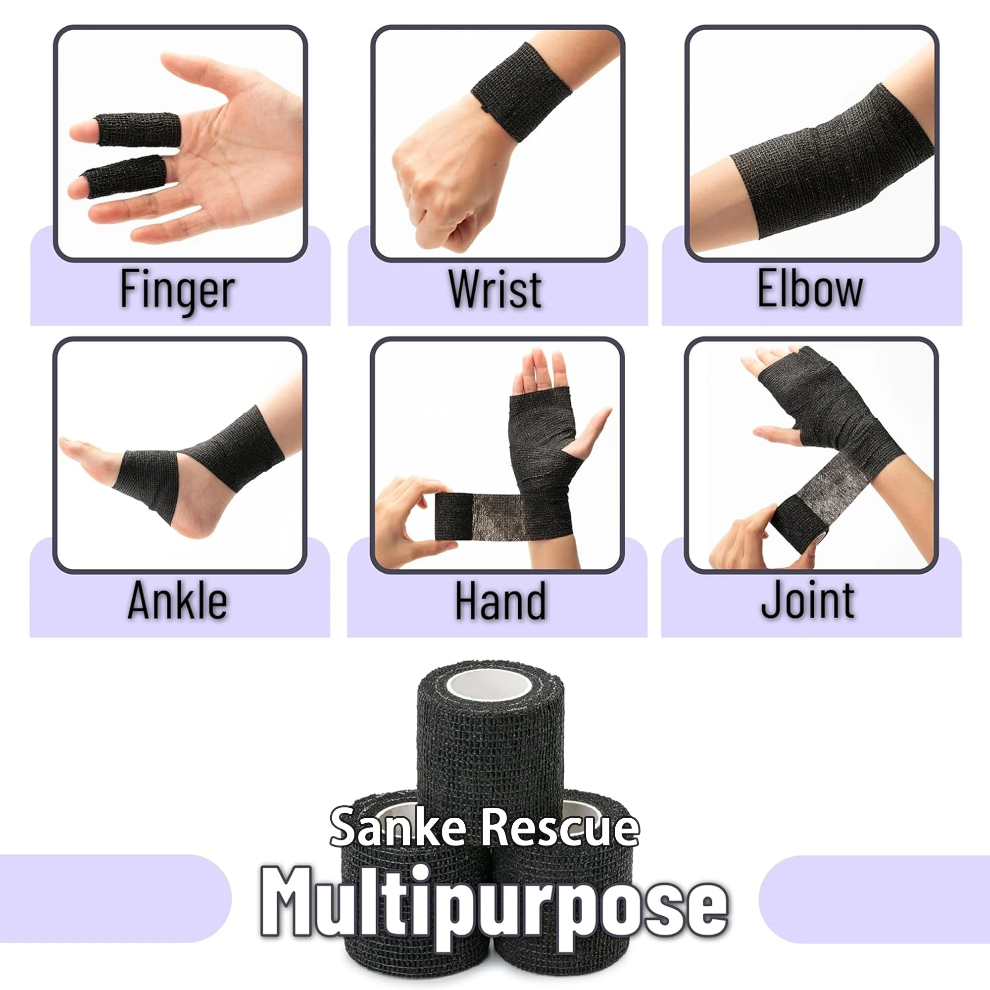 Athletic Wrap Tape Self Adhesi - Finger Tape Athletic avaliação e preço