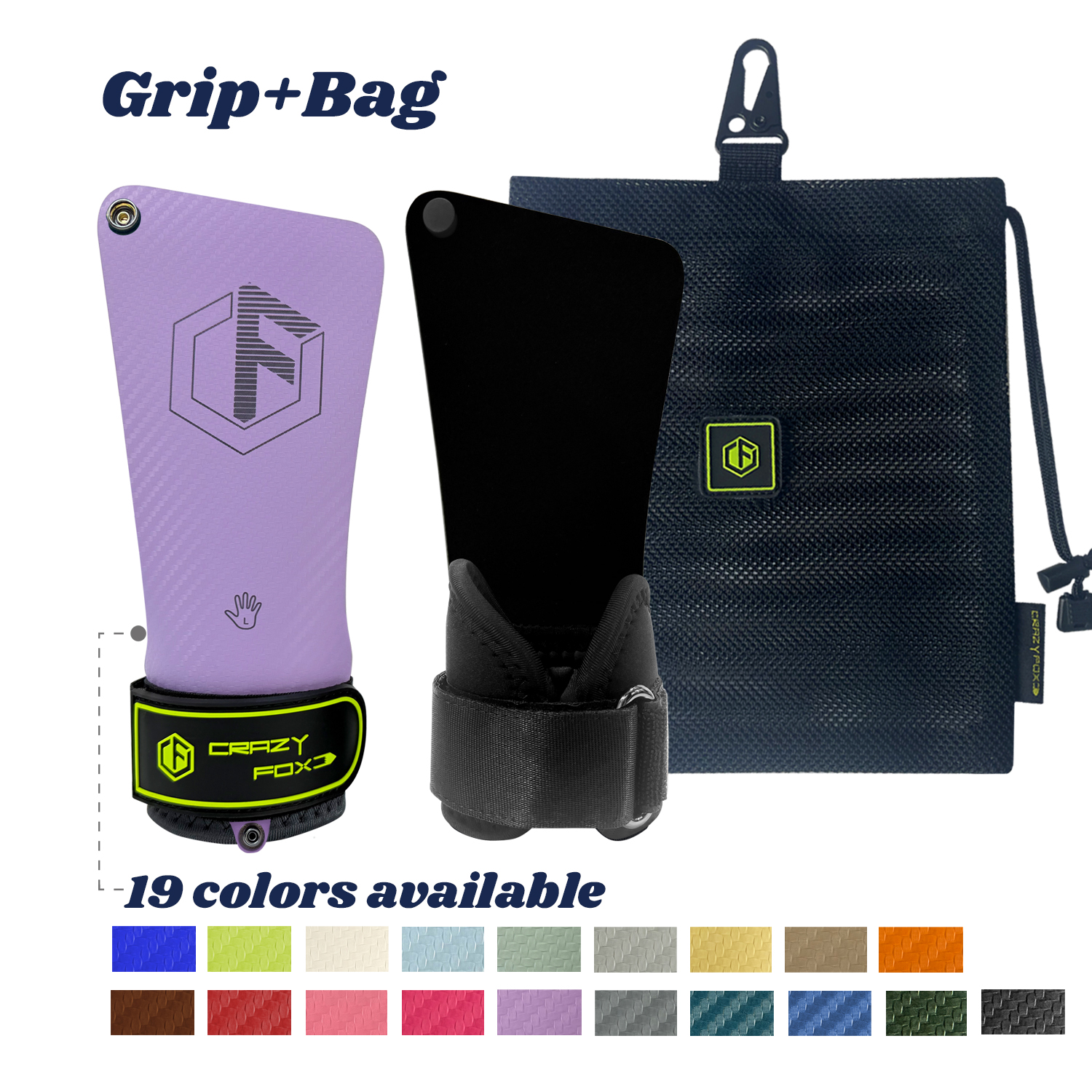 Natural Rubber Anti‑Slip Palm  - Crossfit Gear Pouch avaliação e preço