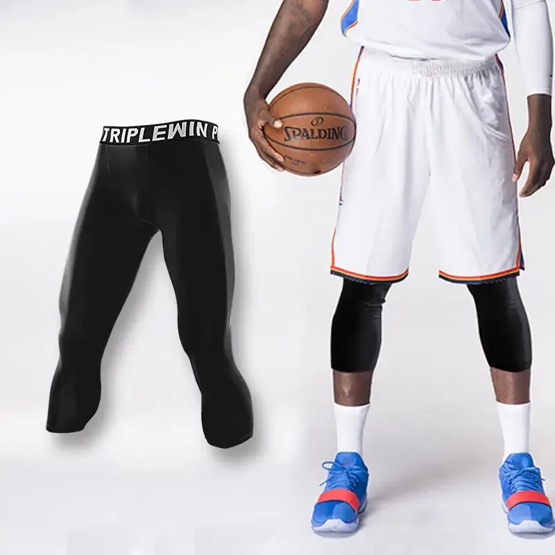 Men GYM Capri Running Tights P - Crossfit Training avaliação e preço