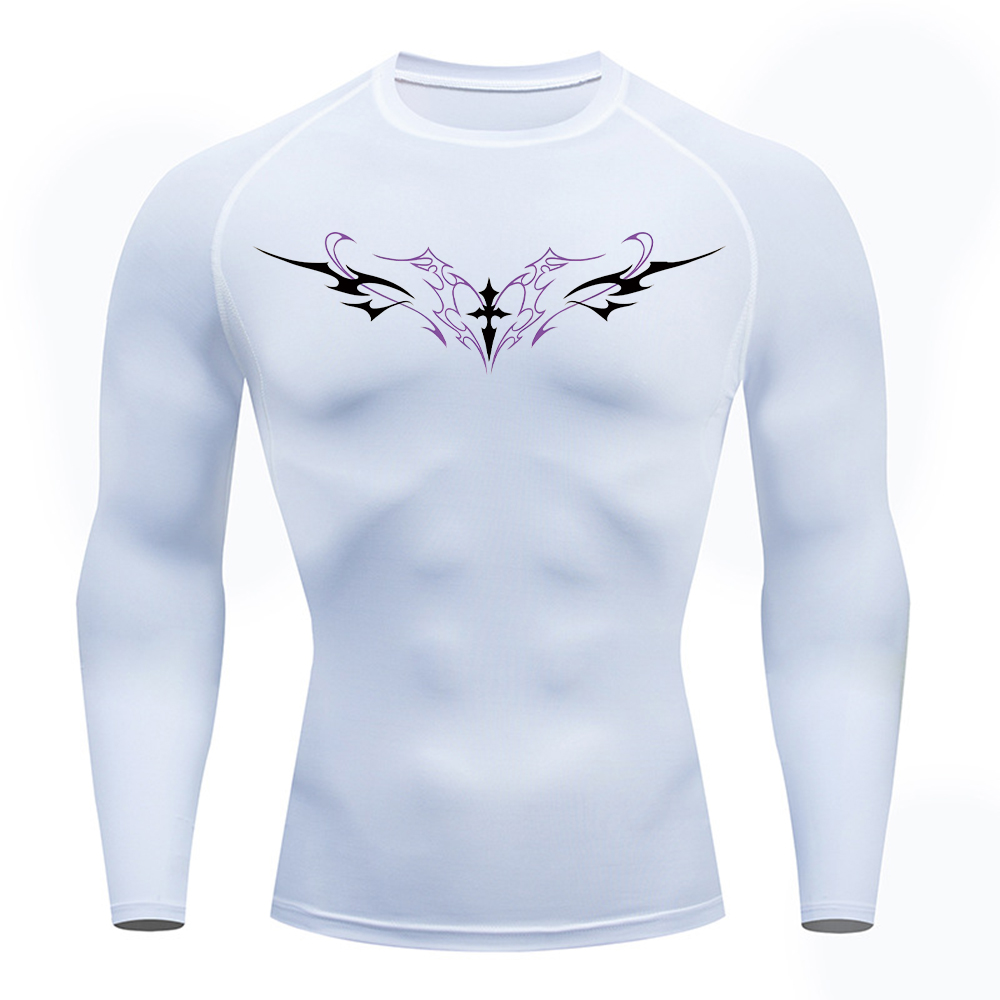 Men's Gothic Cross Wings Print - Crossfit Training avaliação e preço