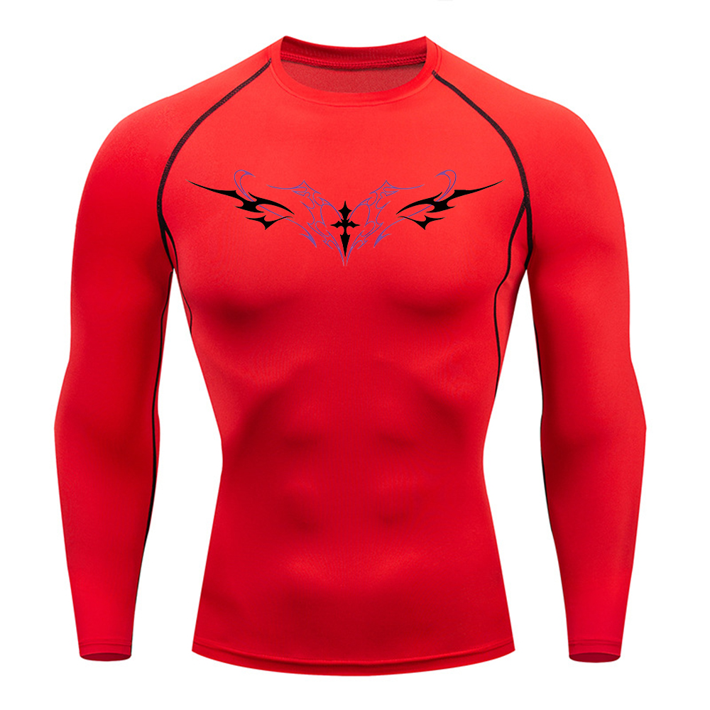 Men's Gothic Cross Wings Print - Crossfit Training avaliação e preço
