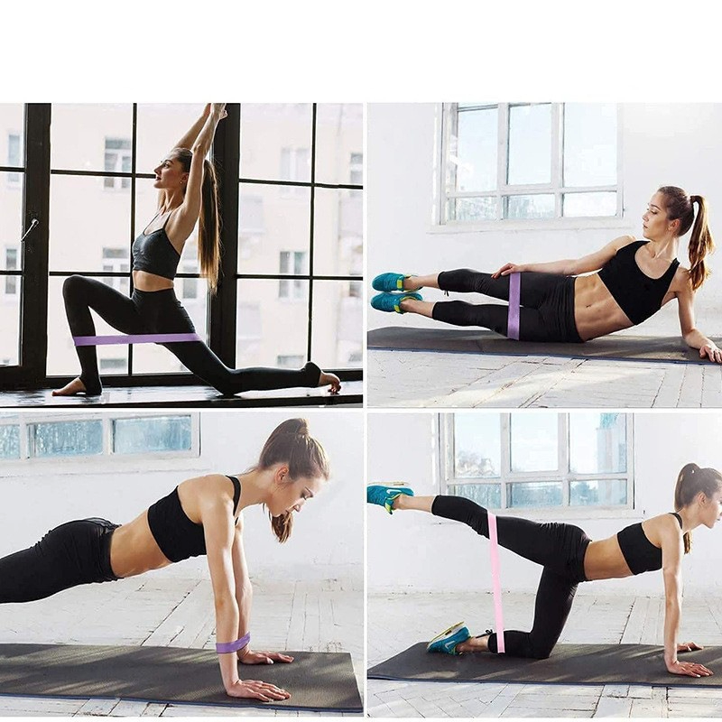Gym Fitness Resistance Bands f - Crossfit Workout With Equipment avaliação e preço