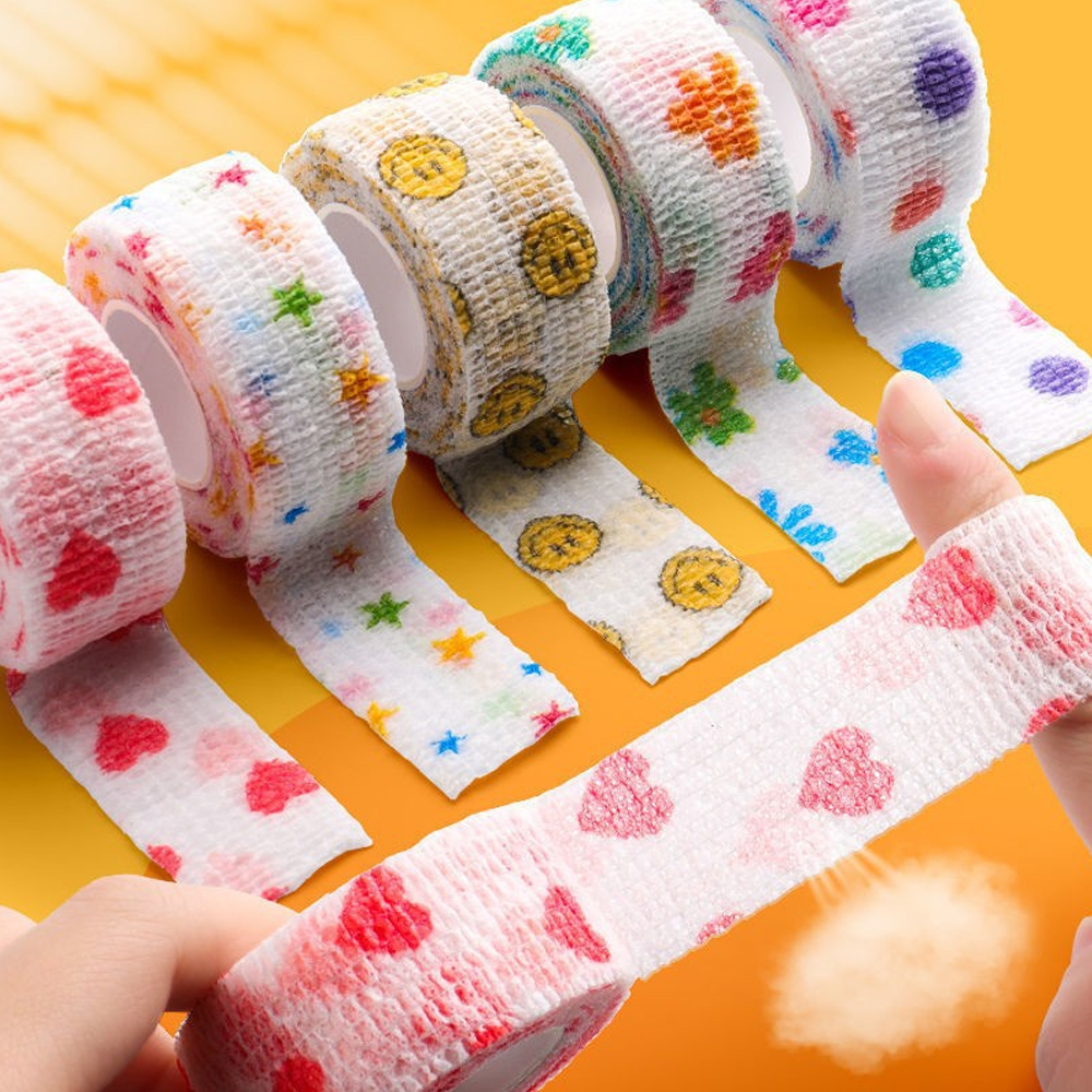 5Pcs/Lot 2.5cm Wide Colorful A - Finger Tape Athletic avaliação e preço