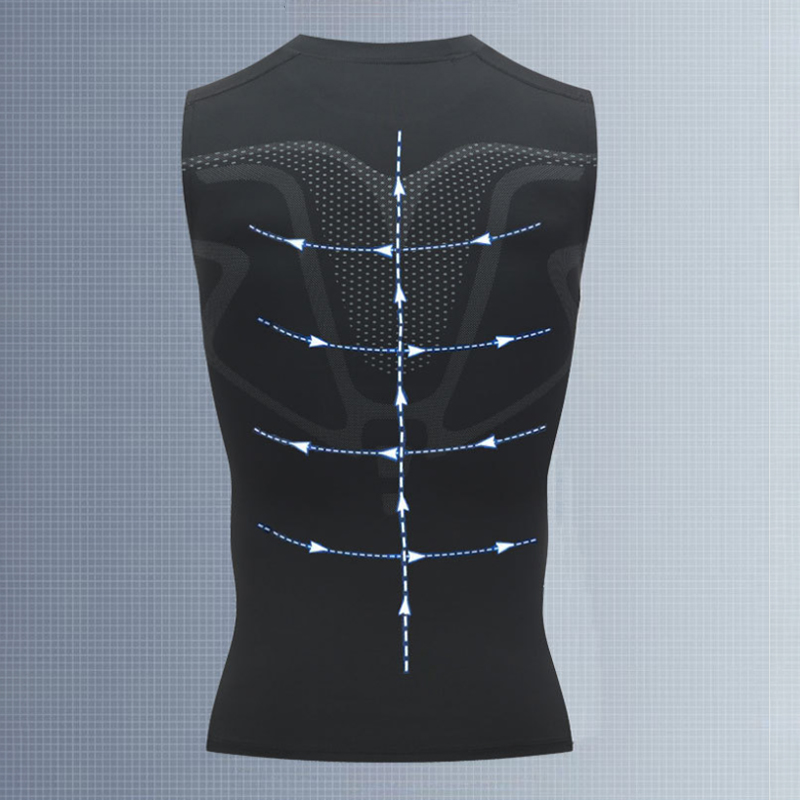 Mans Compression Tank Top Men  - Crossfit Vest avaliação e preço