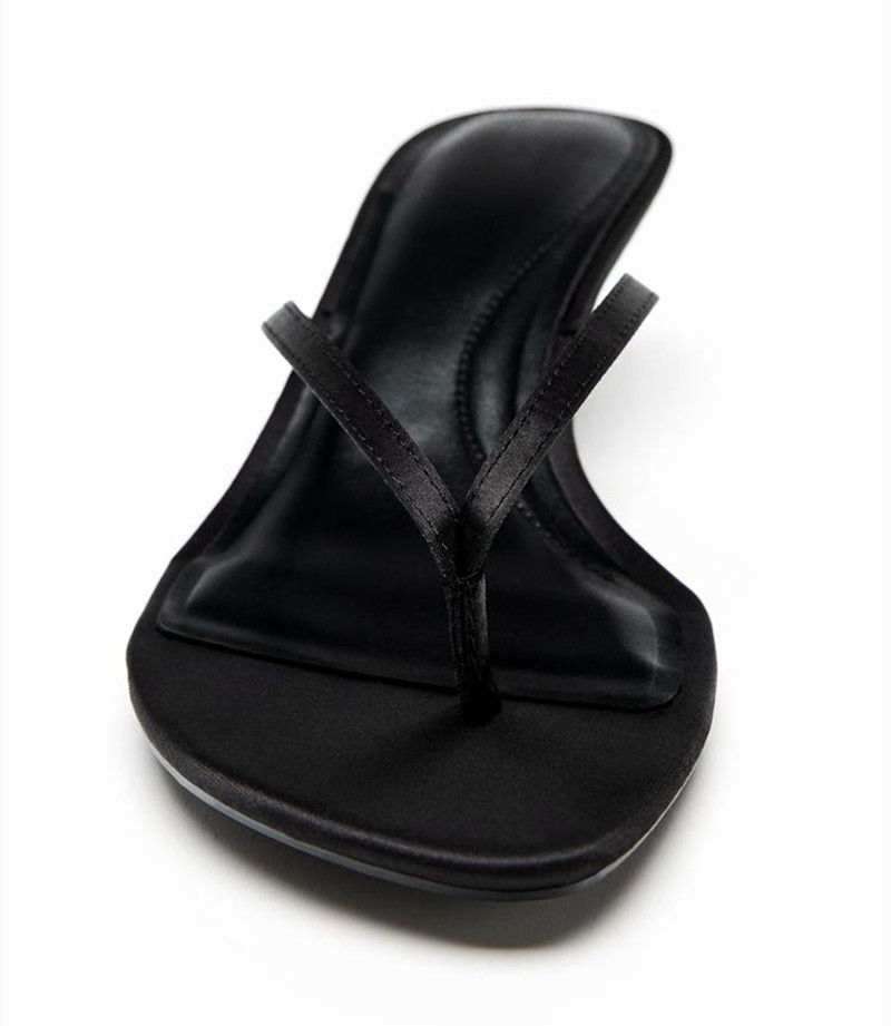 Luxury Satin High-Heeled Flip- - Crossfit Ladies avaliação e preço