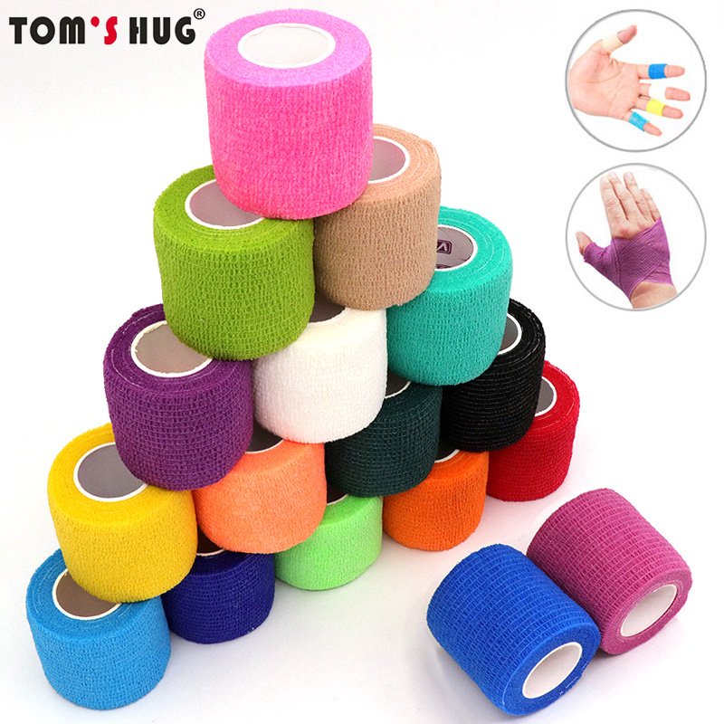 6 Pcs 4.8m Colorful Self Adhes - Finger Tape Athletic avaliação e preço
